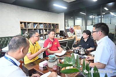 真誠交流，攜手并進！廣涂協(xié)秘書長一行到訪阿里大師集團，并與集團領(lǐng)導(dǎo)展開友好交流學(xué)習(xí)